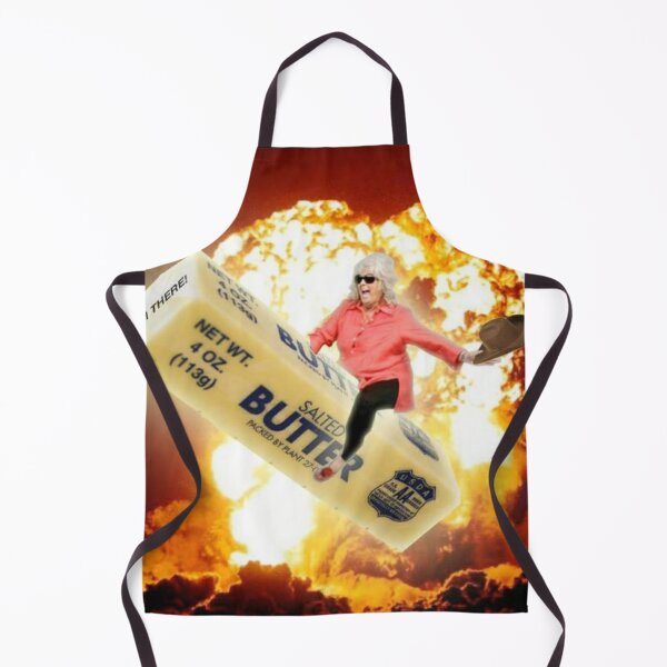 Paula deen riding things butter stick tactical nuke Apron