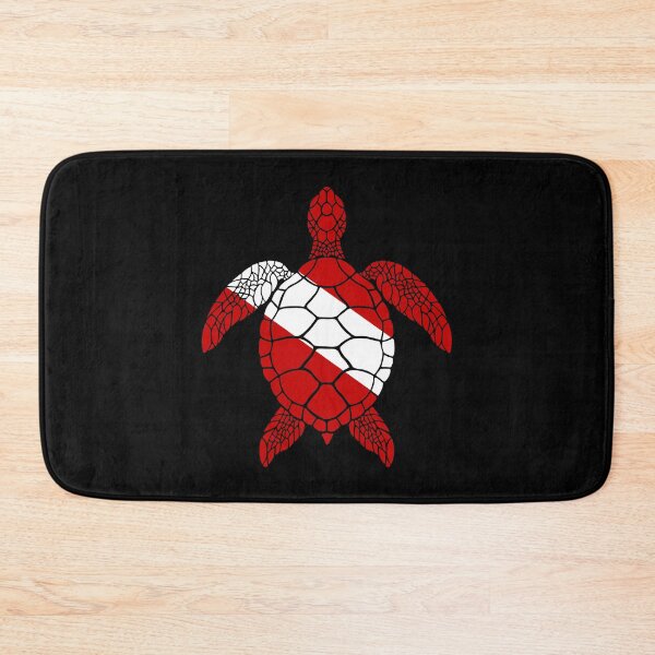 Item preview, Diver Down Sea Turtle designed and sold by Caden Darling Designs.