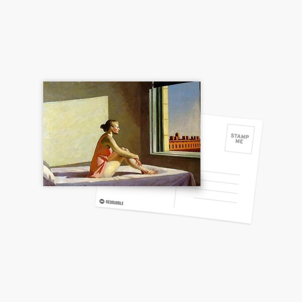 Morning Sun Edward Hopper Postcard