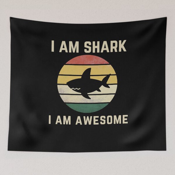 Item preview, Awesome Shark Funny Cute Fish Shirt Shark Week Underwater Nature Travel Ocean Environment Global Warming Greta Thunberg Sarcastic Motivational Inspirational Birthday Gift designed and sold by EpsilonEridani.