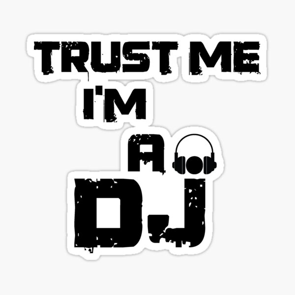 Deejay Headphones Sticker