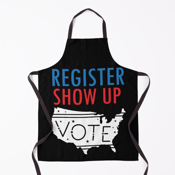 Item preview, Election 2020 Register Show Up Vote With USA Map designed and sold by RobomShop.