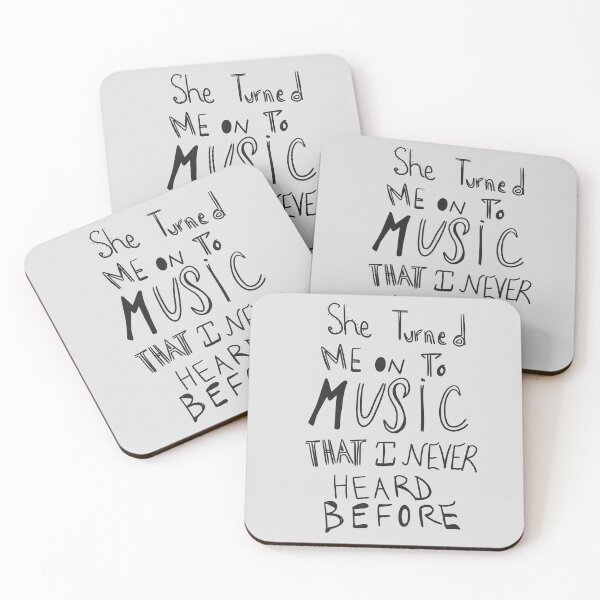 Item preview, she turned me on to music that i never heard before designed and sold by RaquelsRoom.