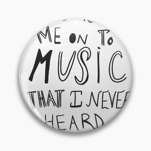 Item preview, she turned me on to music that i never heard before designed and sold by RaquelsRoom.