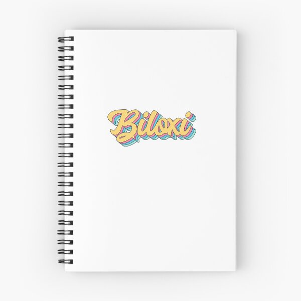 Item preview, Biloxi Retro Yellow Script designed and sold by modeoftravel.