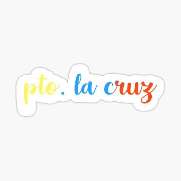 Puerto La Cruz Sticker