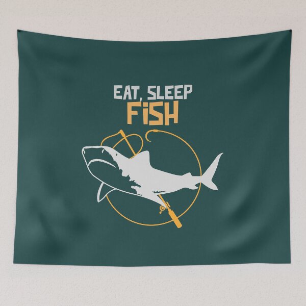 Item preview, Eat, Sleep, Fish- Love Fishing- Fish designed and sold by EvaWolf.