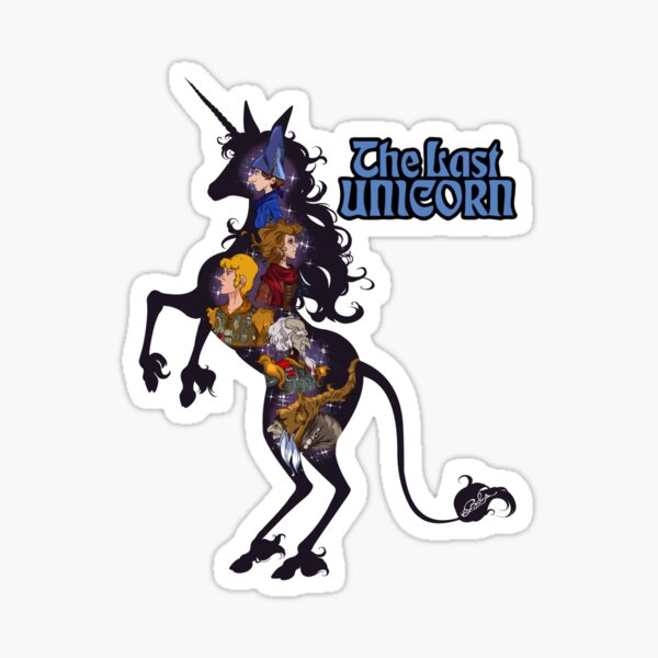 Unicorn silhouette Sticker