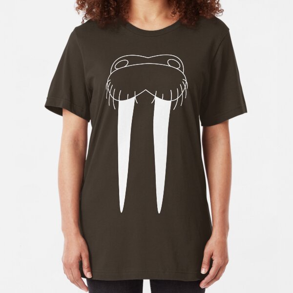 Walrus Face Slim Fit T-Shirt