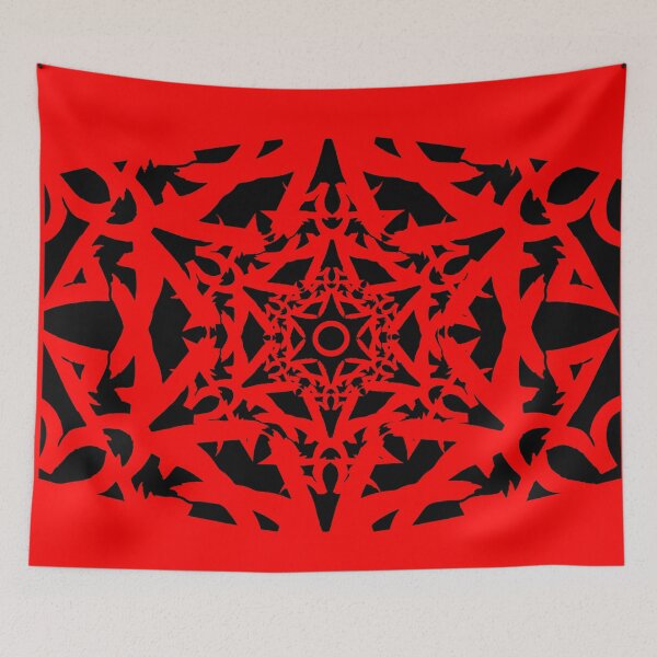 Item preview, Red Black Abstract Design. designed and sold by SourDot.