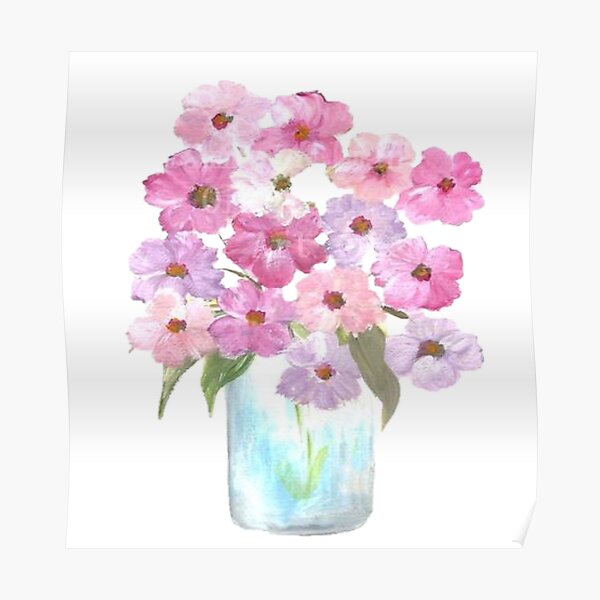"Flower vase" Poster by Mastermind05 Redbubble