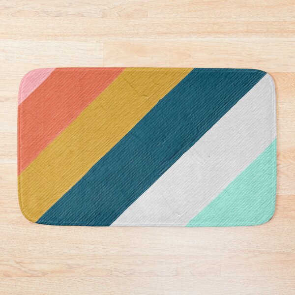 Item preview, Diagonal Color Blocking – Mediterranean Palette designed and sold by Cat Coquillette.