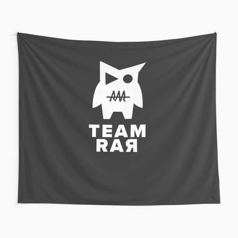 Carter Sharer Team Rar V0 Monster Tapestry By Stinkpad Redbubble