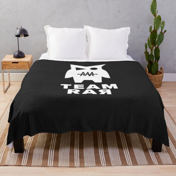 Carter Sharer Team Rar v0 Monster Throw Blanket