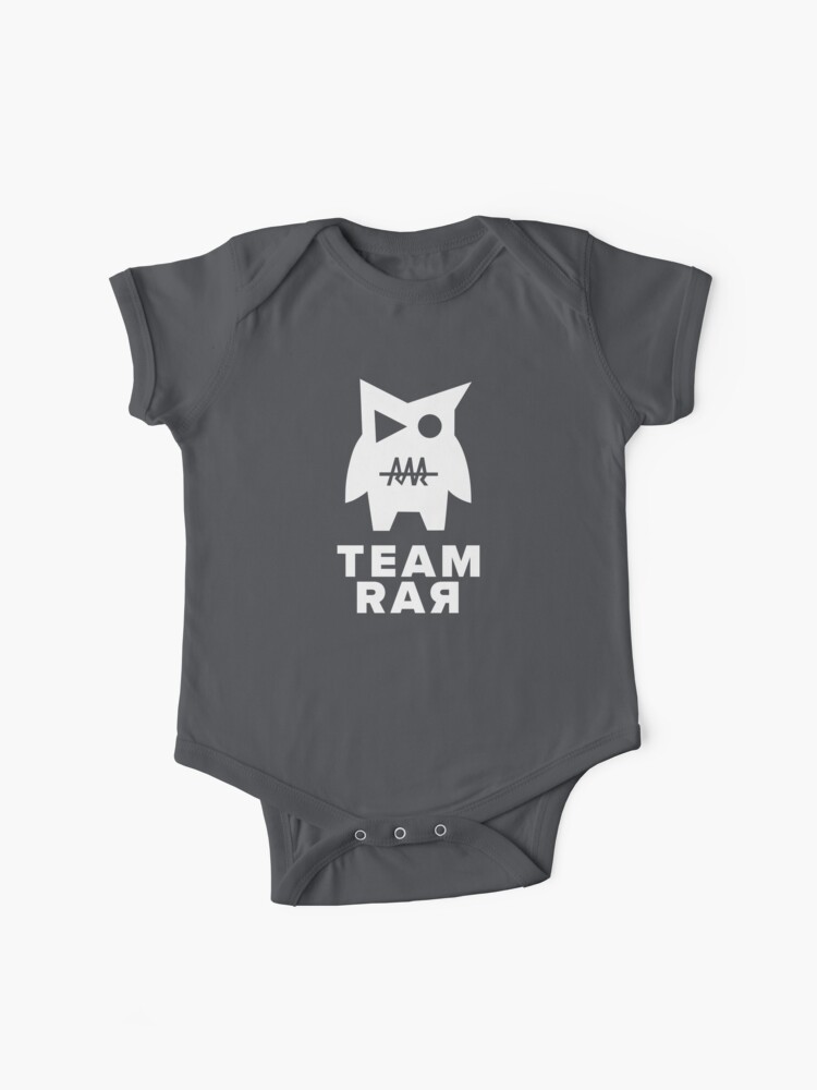 Carter Sharer Team Rar V0 Monster Baby One Piece By Stinkpad Redbubble