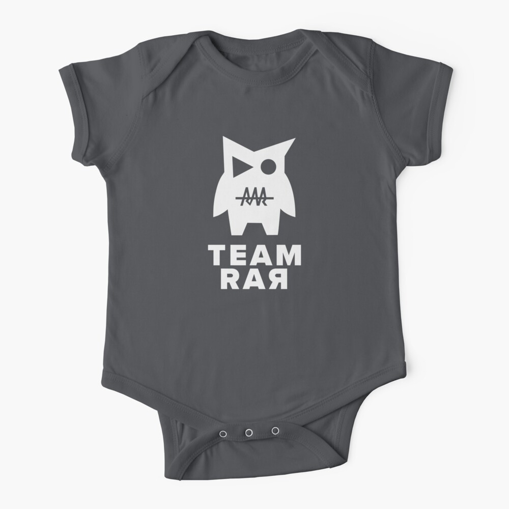 Carter Sharer Team Rar V0 Monster Baby One Piece By Stinkpad Redbubble