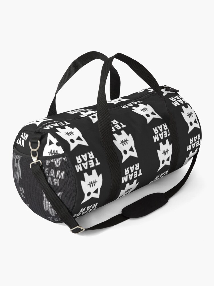 Carter Sharer Team Rar V0 Monster Duffle Bag By Stinkpad Redbubble