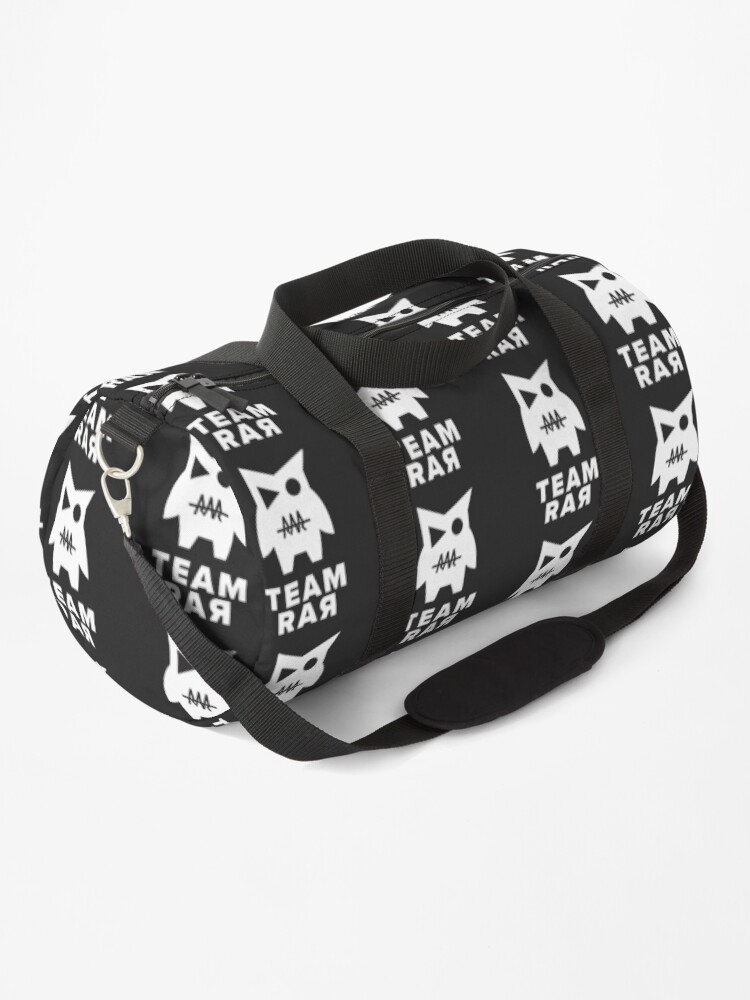 Carter Sharer Team Rar V0 Monster Duffle Bag By Stinkpad Redbubble