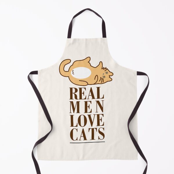 Item preview, Real Men Love Cats | Funny designed and sold by designdroplet.