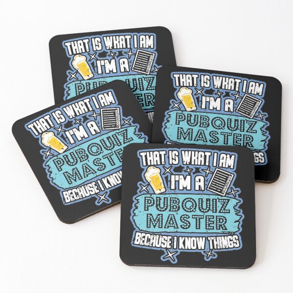 Item preview, Pub Quiz Pubquiz Master Know Things designed and sold by getgr4phicz.