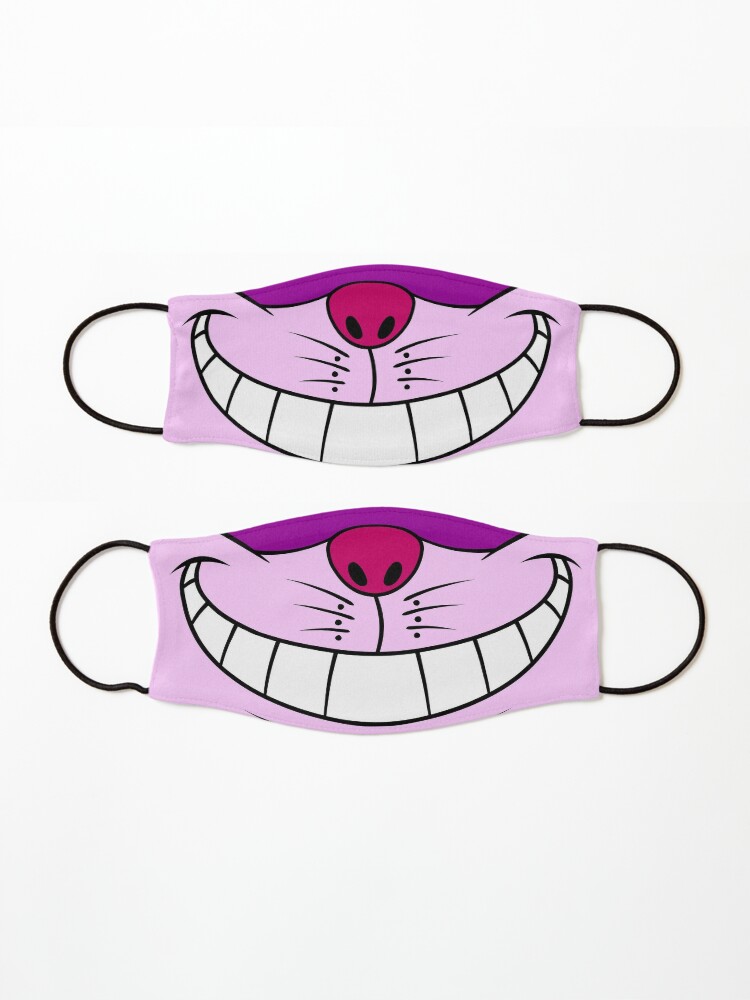 cheshire cat grin mask