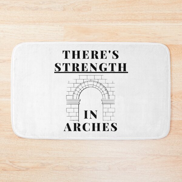 Item preview, There's Strength in arches funny tv parody designed and sold by RKSDesigns.