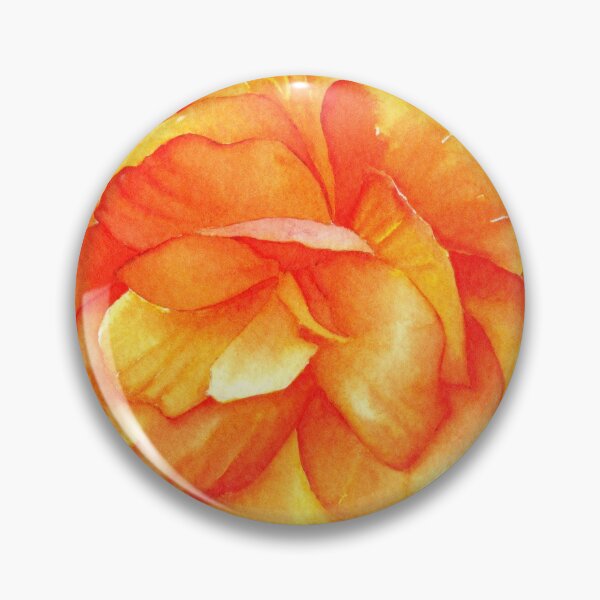 Aperçu de l'œuvre Fleur de bégonia orange créée et vendue par Gareth Massam.
