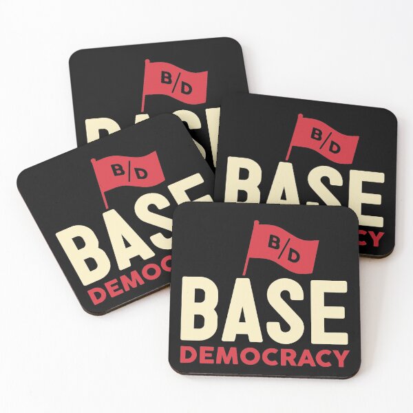 Item preview, Base Democracy Logo designed and sold by BaseDemocracy.
