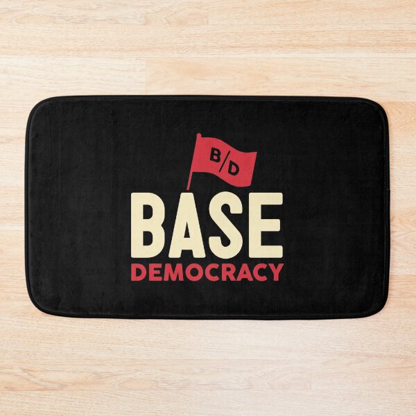 Item preview, Base Democracy Logo designed and sold by BaseDemocracy.