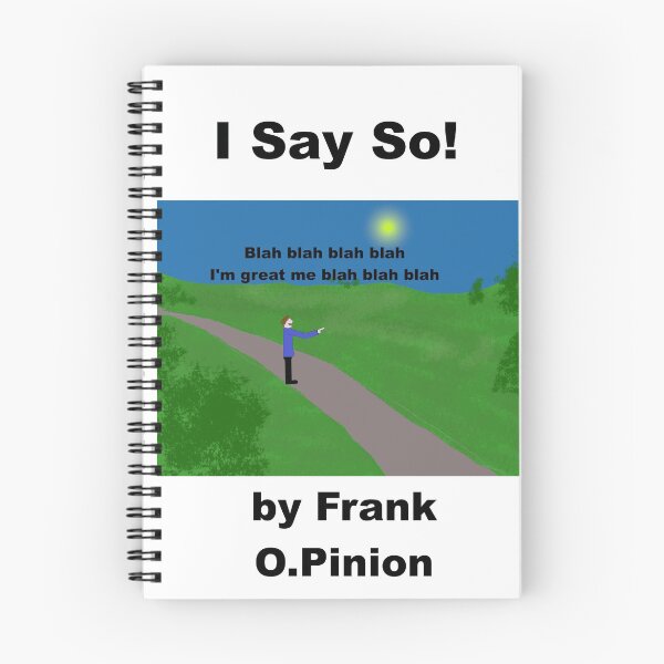 Item preview, I say so book title pun designed and sold by 6059.