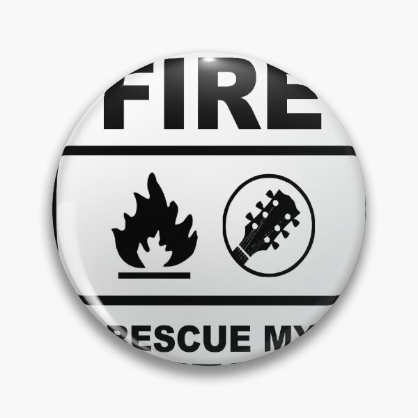 Item preview, IN CASE OF FIRE RESCUE MY GUITARS designed and sold by theG.