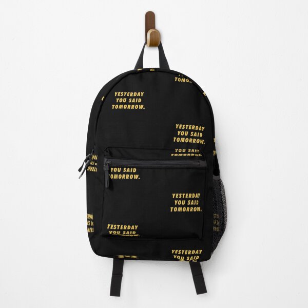 Item preview, Yesterday you said tomorrow Encouraging Words designed and sold by artworkbyrihen.