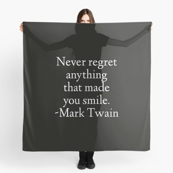 Mark Twain Zitat Ein Gutes Gewissen Tuch Von Stoamart Redbubble