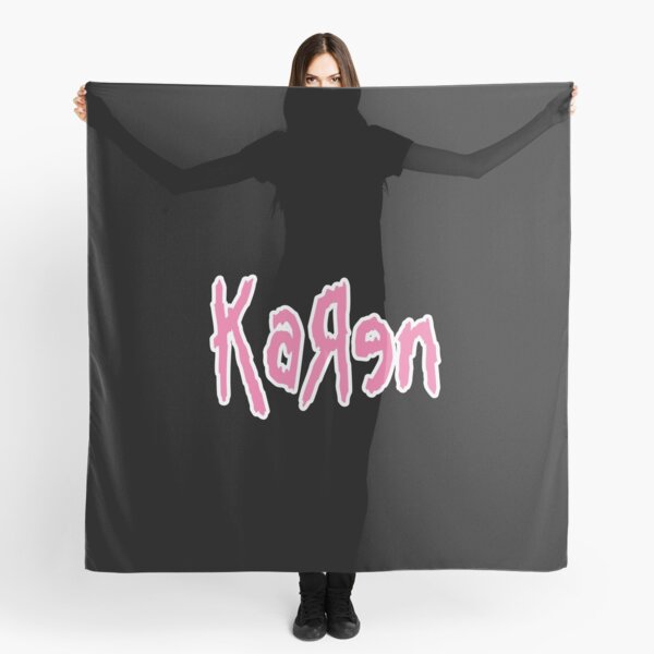Korn Scarves Redbubble - korn logo roblox
