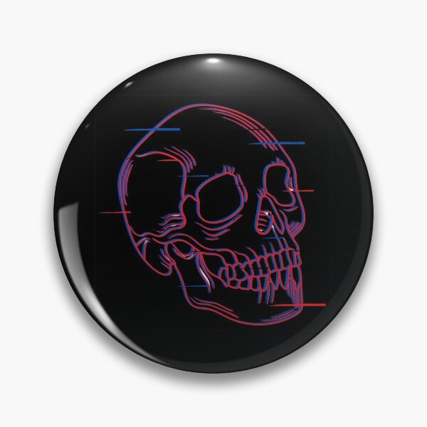 Item preview, Glitch Skull designed and sold by naomi-jgs.