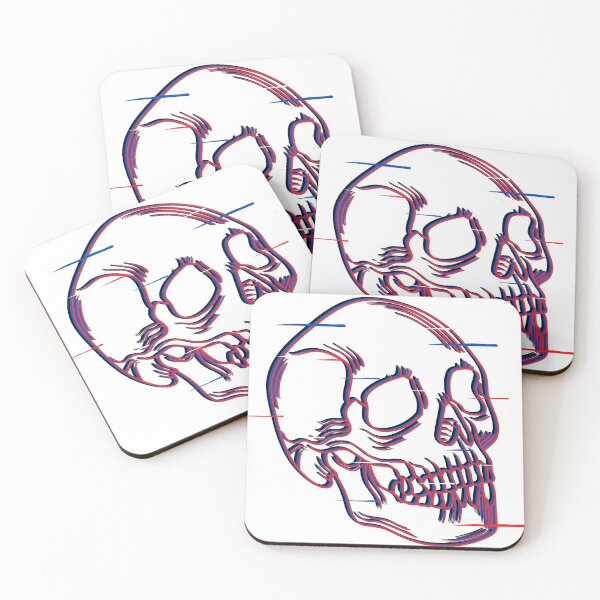 Item preview, Glitch Skull designed and sold by naomi-jgs.