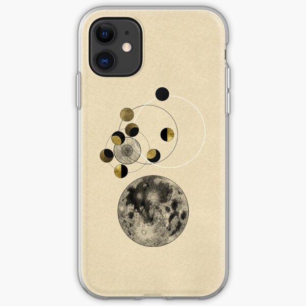 Phases of the Moon iPhone Soft Case