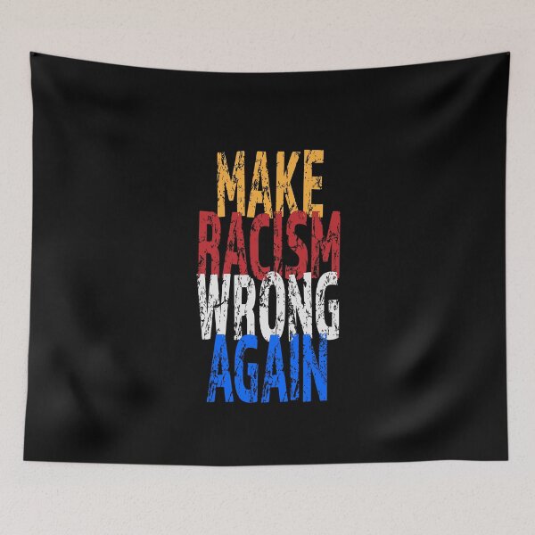Item preview, Anti racism versus racism politics designed and sold by RJ-Art.