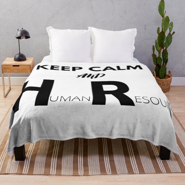 Item preview, Keep Calm And HR human resource funny calm relax soothe calm design designed and sold by AnujShah7.