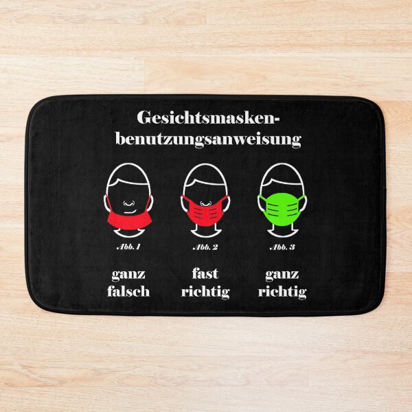 Item preview, Gesichtsmaskenbenutzungsanweisung - design by Anne Schuettelspeer designed and sold by schuettelspeer.