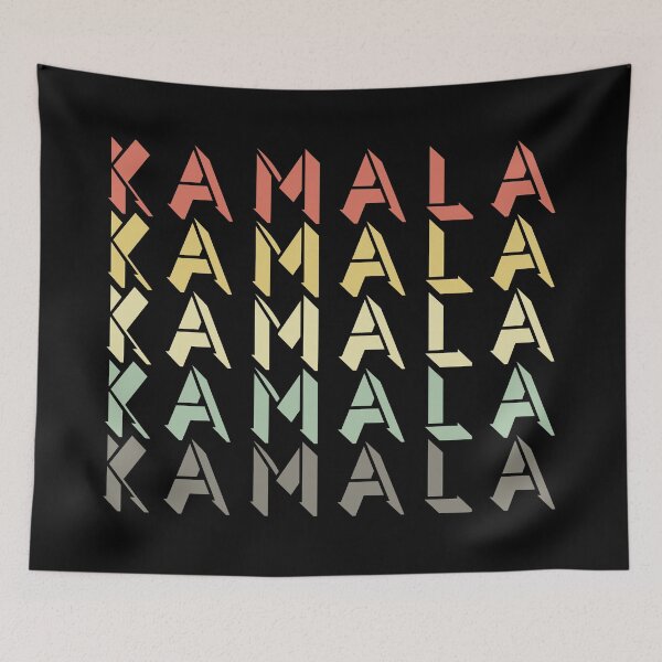 Artikelvorschau, Kamala Kamala Kamala - Vintage Retro Farben entworfen und verkauft von BaseDemocracy.