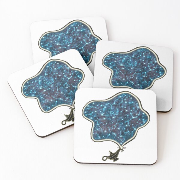 Item preview, Genie lamp constellations designed and sold by LustandRecovery.