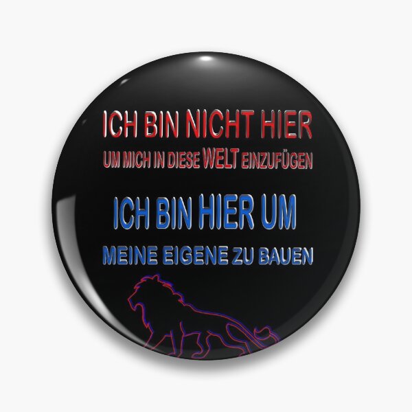 Item preview, Self-determined lion saying business designed and sold by RJ-Art.