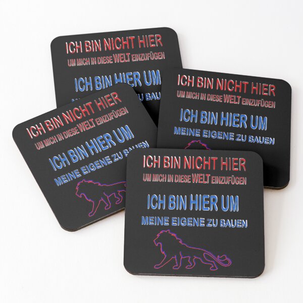 Item preview, Self-determined lion saying business designed and sold by RJ-Art.