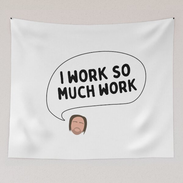 Item preview, I Work So Much Work  | Zied 90 Day Fiance designed and sold by winonamedia.
