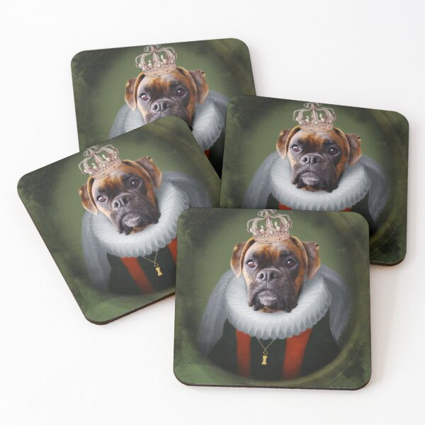 Item preview, Boxer Dog Art - Queen Charli designed and sold by thelonelypixel.