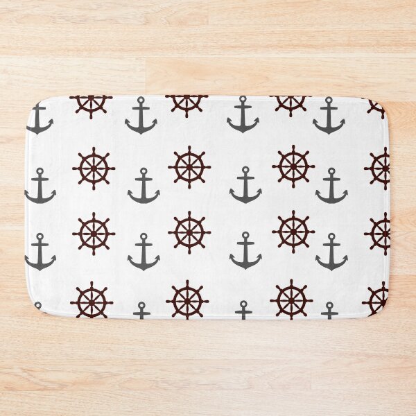 Item preview, Ship Wheel and Anchor Pattern designed and sold by BarrowmanAngel.