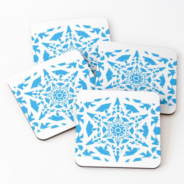 Item preview, Carolina Blue White Abstract Design. designed and sold by SourDot.