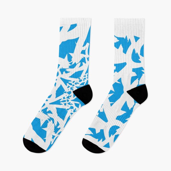 Item preview, Carolina Blue White Abstract Design. designed and sold by SourDot.