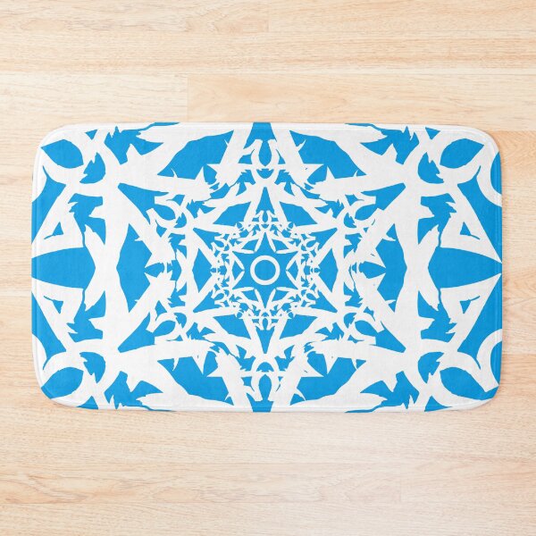 Item preview, Carolina Blue White Abstract Design. designed and sold by SourDot.